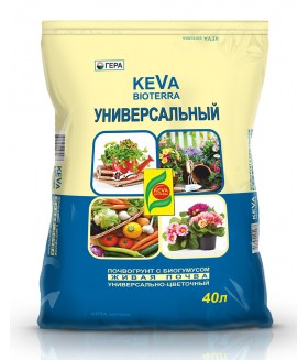 Почвогрунт KEVA BIOTERRA универсальный 40л